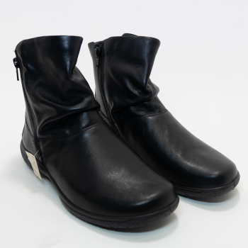 Hotter – Whisper Extra Fit Black Boots