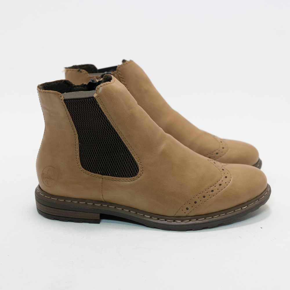 Rieker - 71072 Camel Gussett Boots