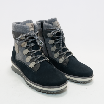 Remonte – R8481 Grey Laced Boots Tex