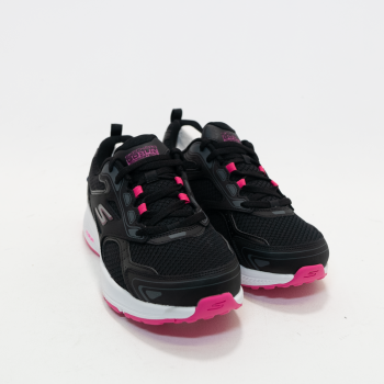 Skechers – 128075 Black/Pink Trainers