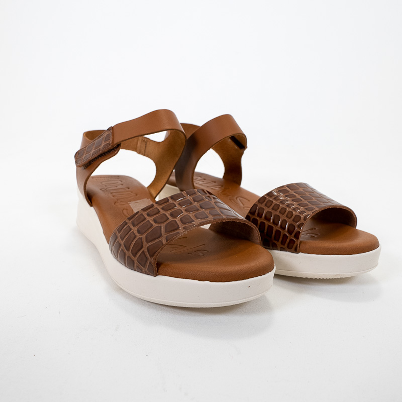 Oh! My Sandals - 4990 Tan Croc