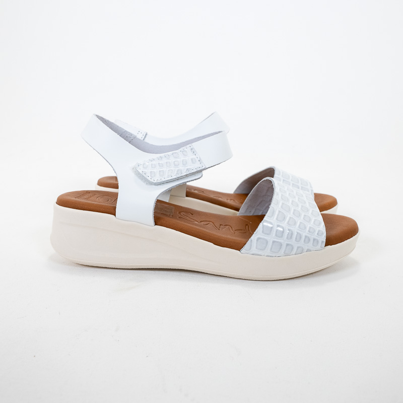 Oh! My Sandals - 4990 White Croc