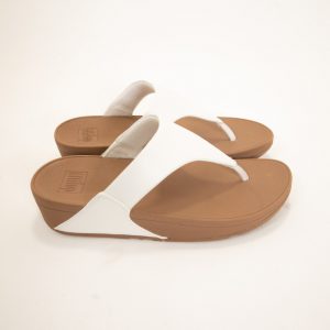 Fitflop - Lulu Leather Toe-Post White