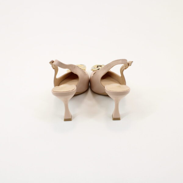 SORRENTO Ellingham Diamante Circle Slingback Heels - Image 6