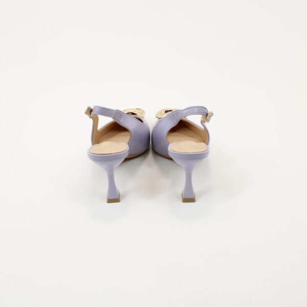 SORRENTO Ellingham Diamante Circle Slingback Heels - Image 3