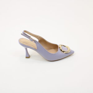 SORRENTO Ellingham Diamante Circle Slingback Heels