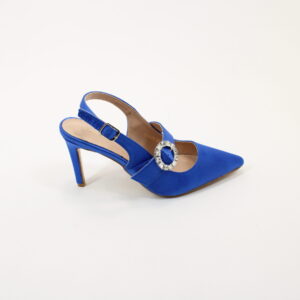 SORRENTO Heskin Diamante Brooch Strap Heels