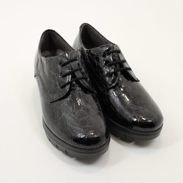 PITILLOS 5340  Croco Patent Leather Shoe - Image 2