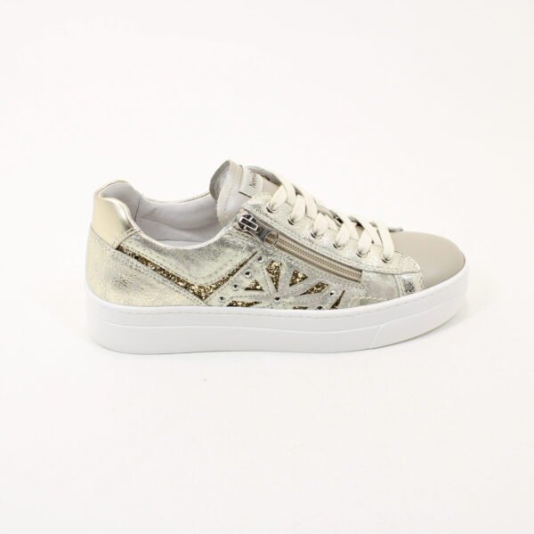 NERO GIARDINI E409930D Women's Sneakers in Leather and Technical Material