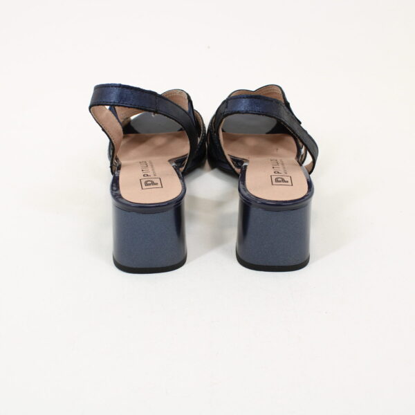 PITILLOS 5690 Leather Heeled Sandal - Image 6