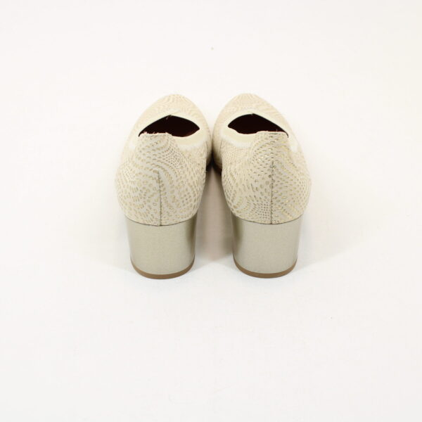 PITILLOS 5720 Pumps with Elastic Trim with Mid Heel - Image 6