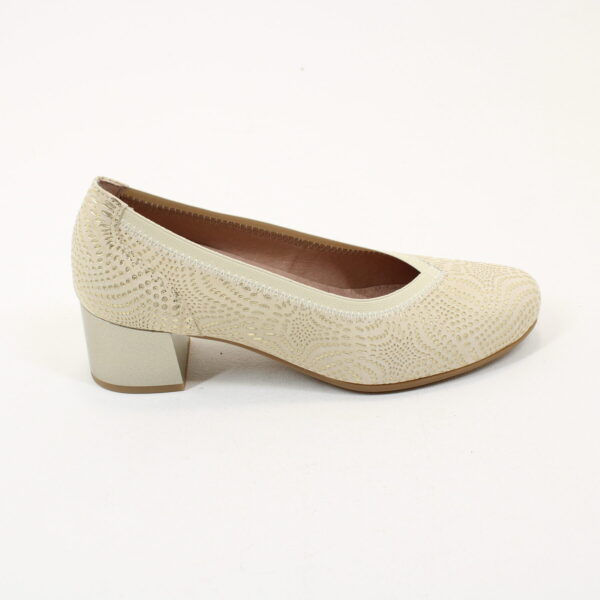 PITILLOS 5720 Pumps with Elastic Trim with Mid Heel - Image 4