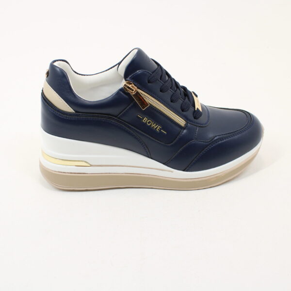 Tommy Bowe Stefan sneakers by Lloyd & Price in Navy