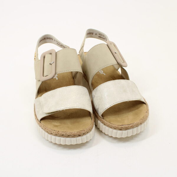 RIEKER Hook & Loop Ladies Sandals 69260 - Image 2