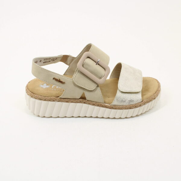 RIEKER Hook & Loop Ladies Sandals 69260