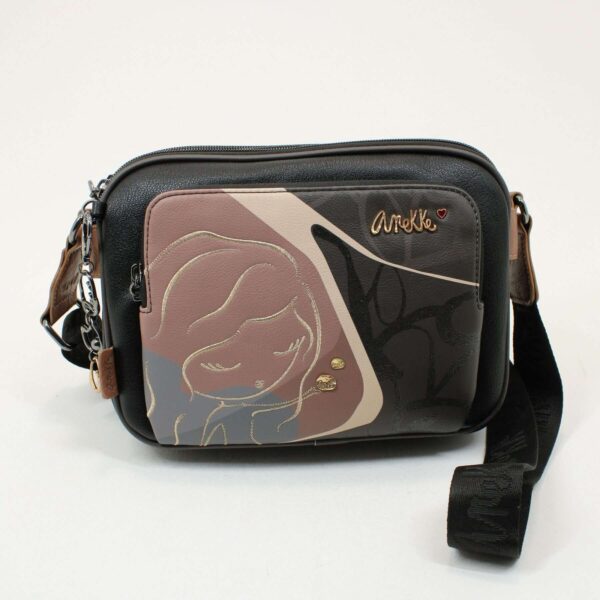 ANEKKE Heartbeat 3-Compartment Crossbody Bag 39783-188