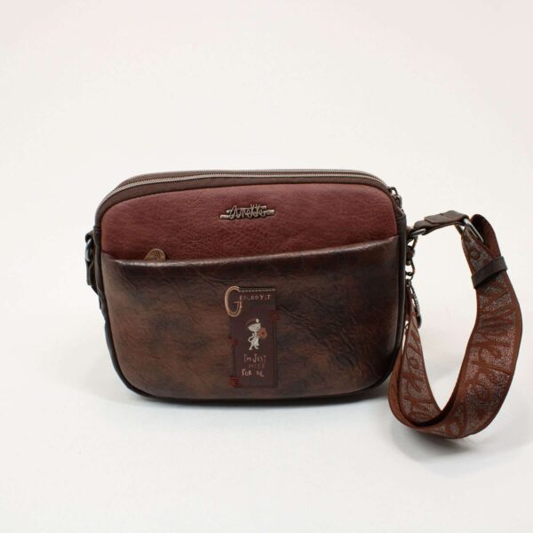 ANEKKE Outer Crossbody Bag with Flap 39813-349 - Image 2