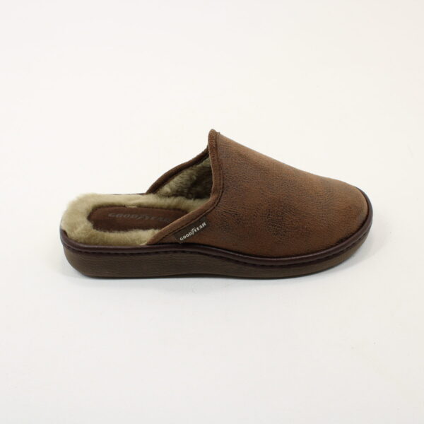 LUNAR Glen Mule Slipper KMG006 Goodyear