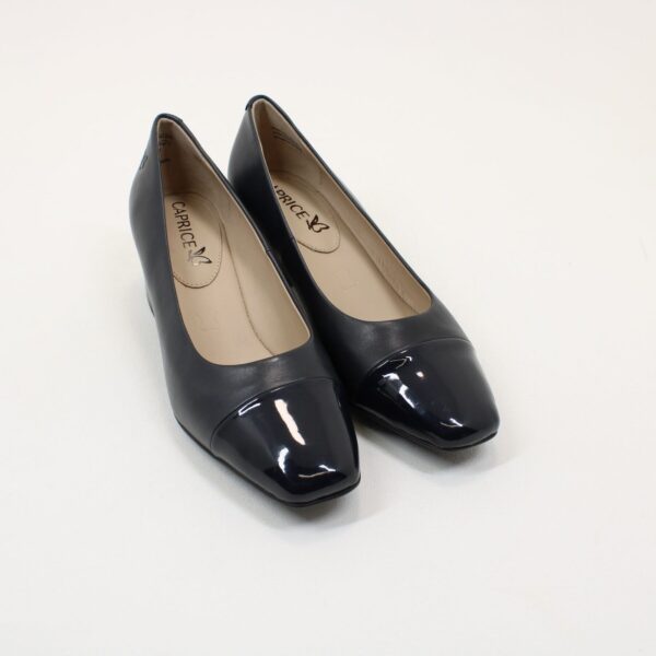 CAPRICE Block Heel Court Shoe 22305 - Image 2