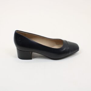 CAPRICE Block Heel Court Shoe 22305