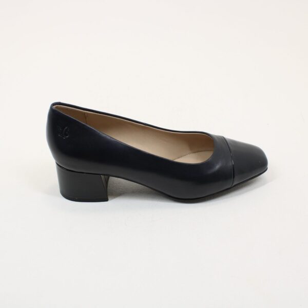 CAPRICE Block Heel Court Shoe 22305