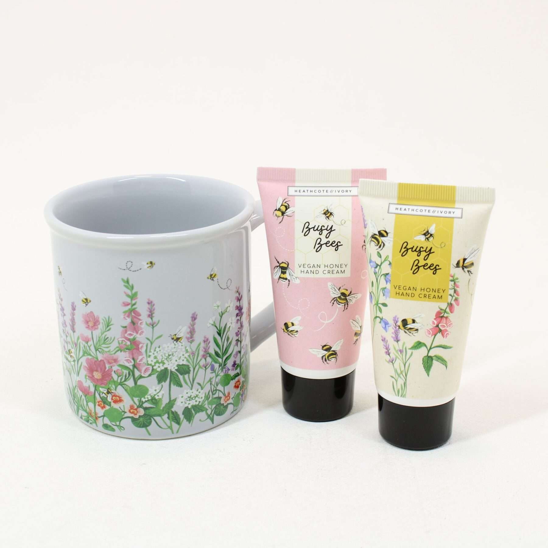HEATHCOTE & IVORY Busy Bees Mug & Hand Cream Set - Image 2