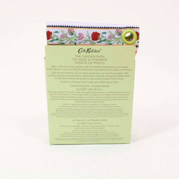 HEATHCOTE & IVORY Cath Kidston The Garden Path Hand & Lip Pouch - Image 3