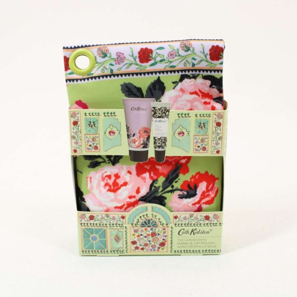 HEATHCOTE & IVORY Cath Kidston The Garden Path Hand & Lip Pouch