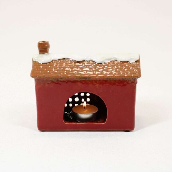 SHUDEHILL Village Pottery Christmas Toy Shop Tealight 340380 - Image 2