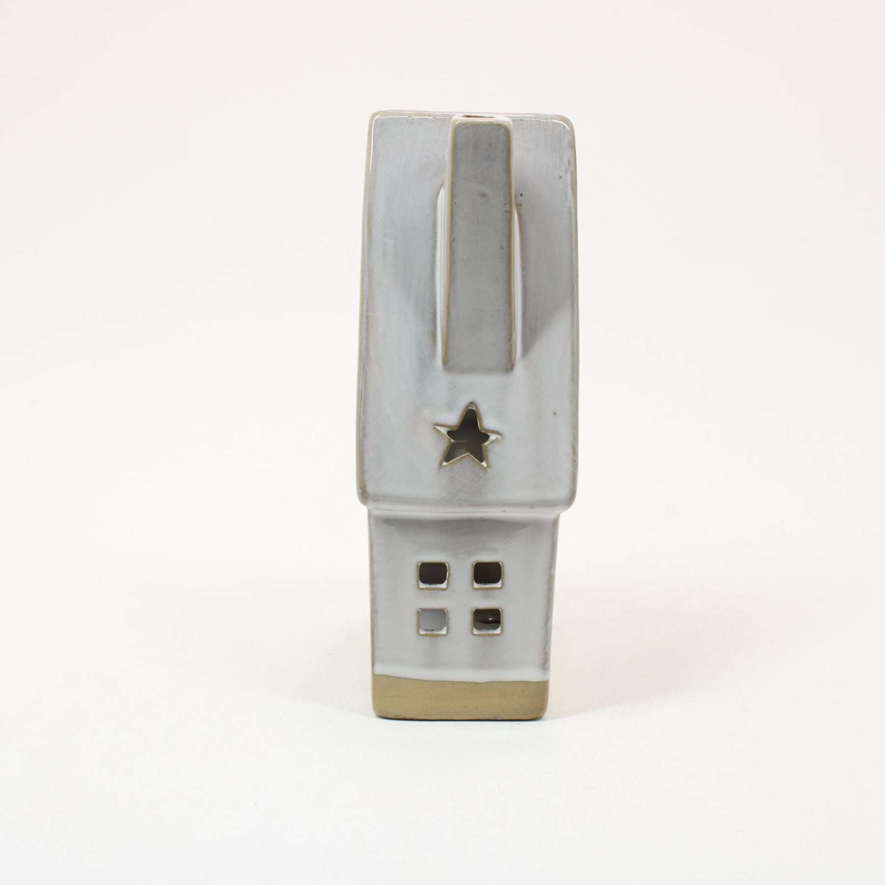 SHUDEHILL Christmas Star Glazed House Tealight Large 342205 - Image 4