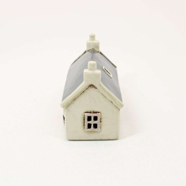 SHUDEHILL Village Pottery Croft House Navy Roof 342593 - Image 4