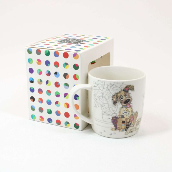 SHUDEHILL Bug Art Mutt Mug LP34174
