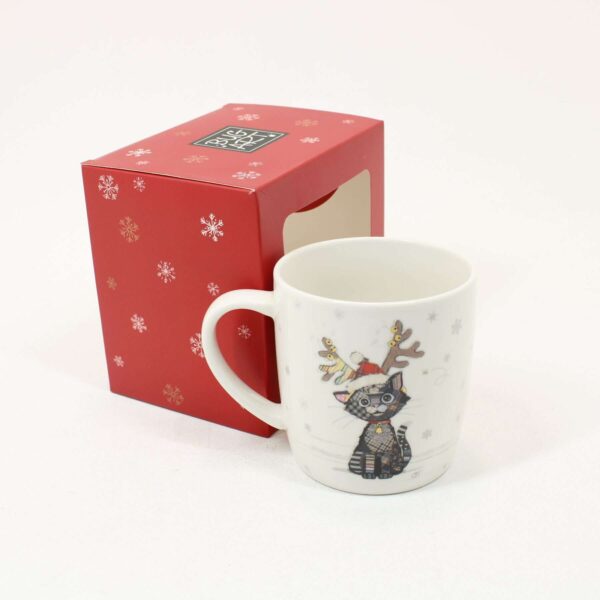 SHUDEHILL Christmas Bug Art Mug Kitten LP53665
