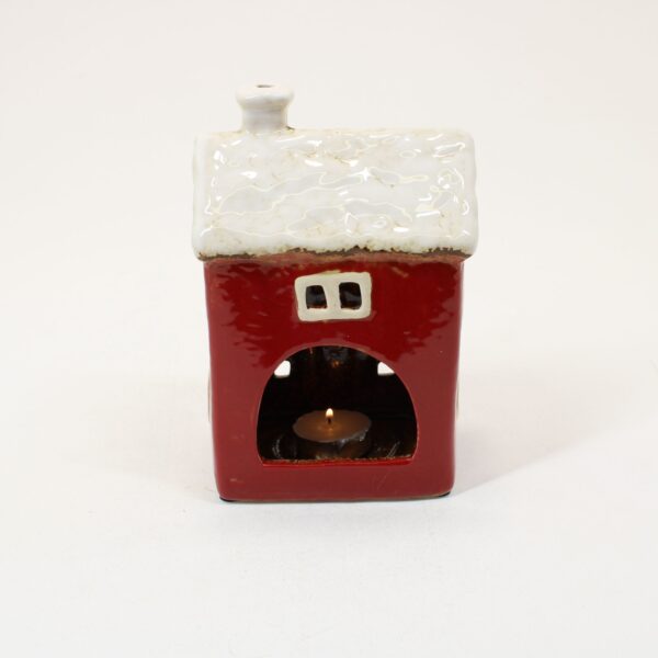 SHUDEHILL Village Pottery Christmas Heart House 315280 - Image 2