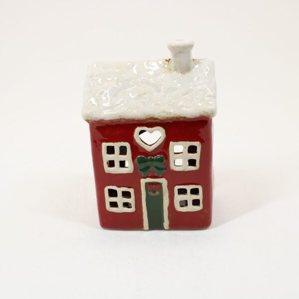 SHUDEHILL Village Pottery Christmas Heart House 315280