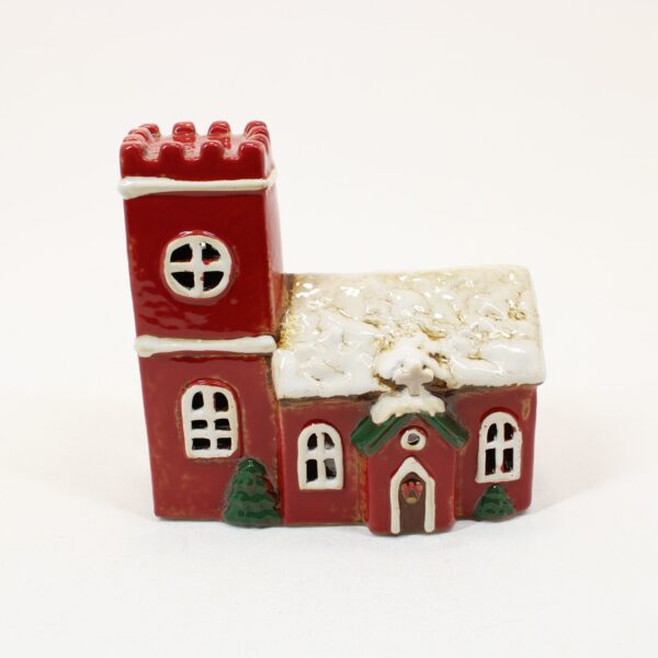 SHUDEHILL Village Pottery Christmas Church 335565