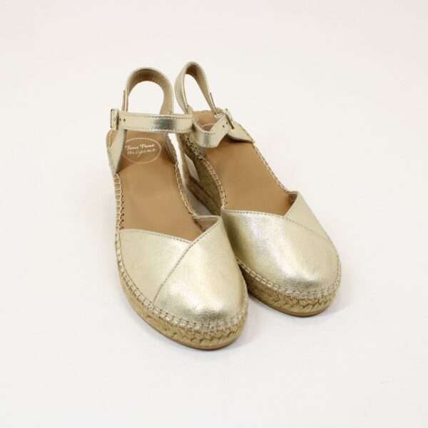 TONI PONS Jute Wedge Espadrilles Peep Toe Bianca-AS - Image 2