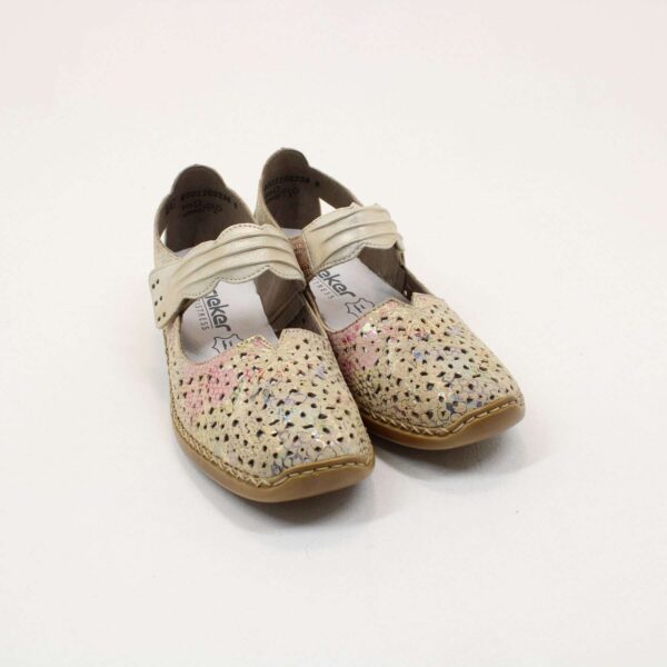 RIEKER Hook & Loop Ladies Shoes 41399 - Image 2