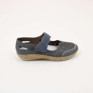 RIEKER Hook & Loop Ladies Shoes 44896