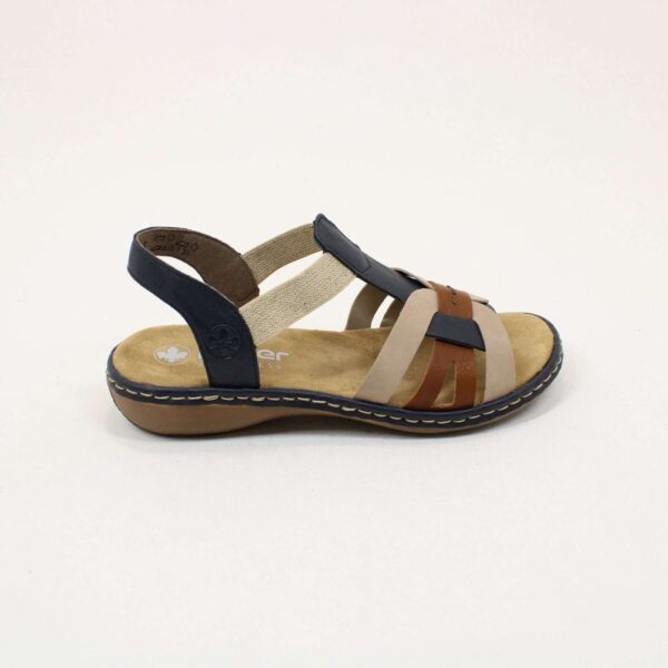 RIEKER Ladies Sandals 65918 - Image 4