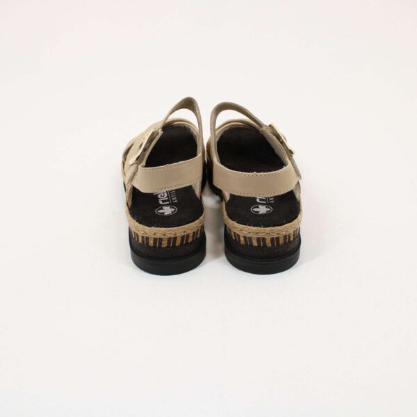 RIEKER Hook & Loop Ladies Sandals V7951 - Image 3