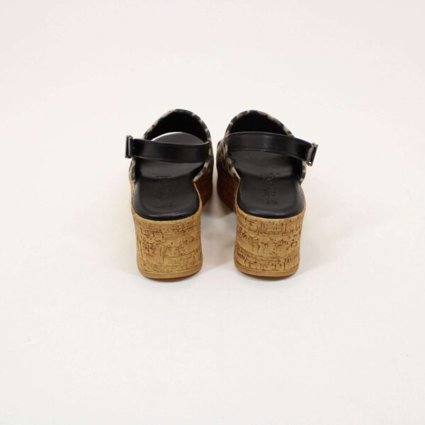 TAMARIS Leather Heeled Sandal 28393 - Image 3