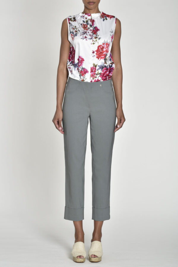 ROBELL Bella Cropped Trousers 51568 - Image 6
