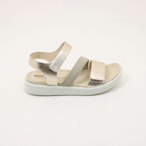 ECCO FlowT W Leather Flat Sandal 273713