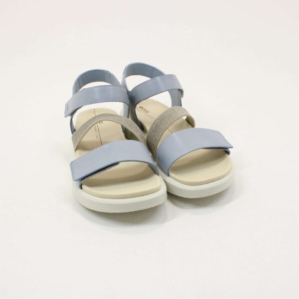 ECCO FlowT W Leather Flat Sandal 273713 - Image 5