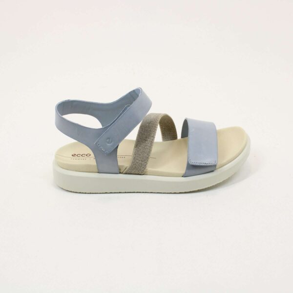 ECCO FlowT W Leather Flat Sandal 273713 - Image 4