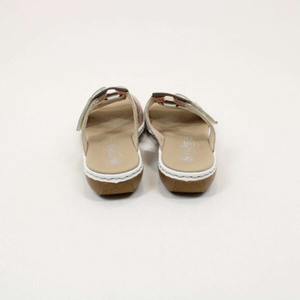 RIEKER Hook & Loop Ladies Mules 659X6 - Image 3