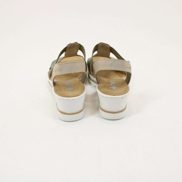 RIEKER Elasticated Ladies Sandals 67498 - Image 3