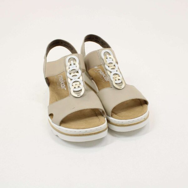 RIEKER Elasticated Ladies Sandals 67498 - Image 8