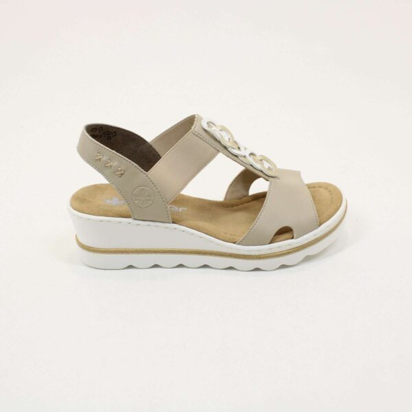 RIEKER Elasticated Ladies Sandals 67498 - Image 7